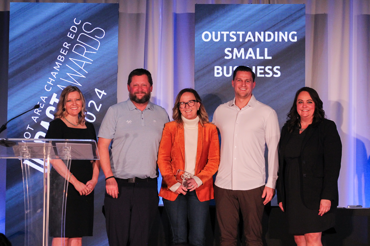 All American Trophy, Winner of the Impact Award for Outstanding Small Business