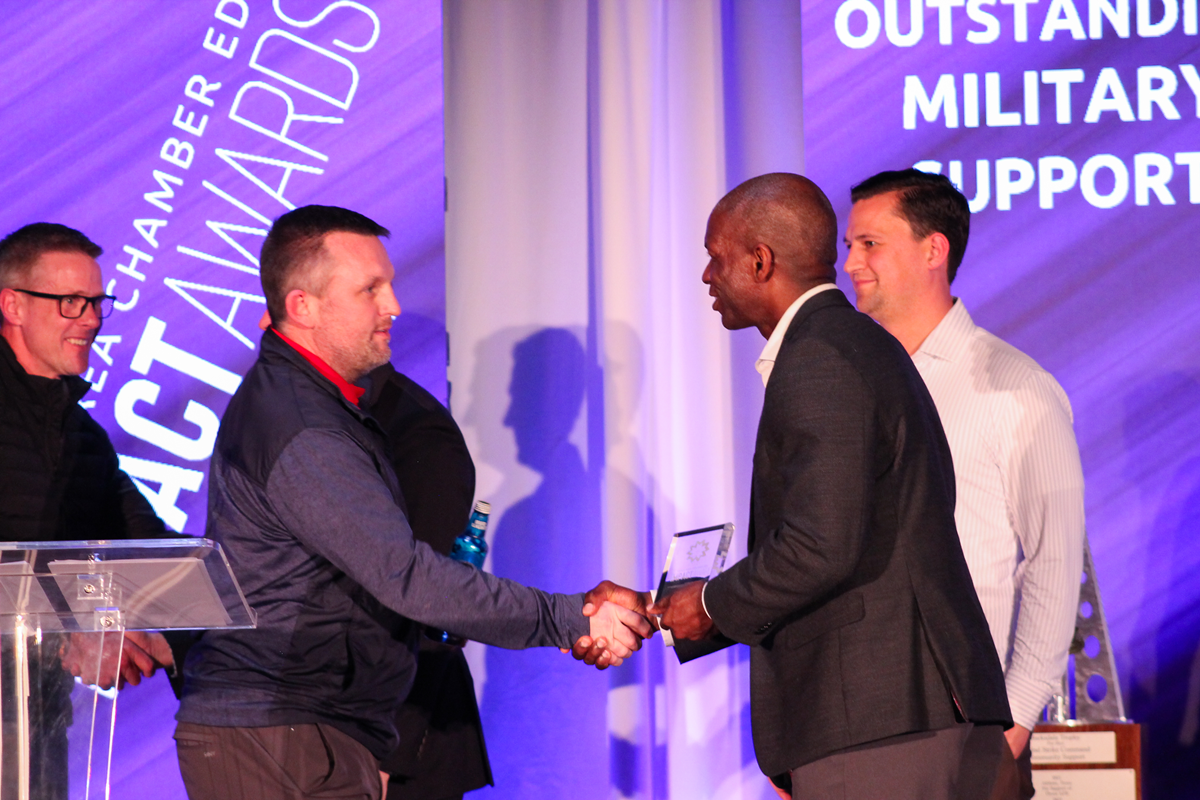 Magic City Beverage, Winner of the Impact Award for Outstanding Military Support