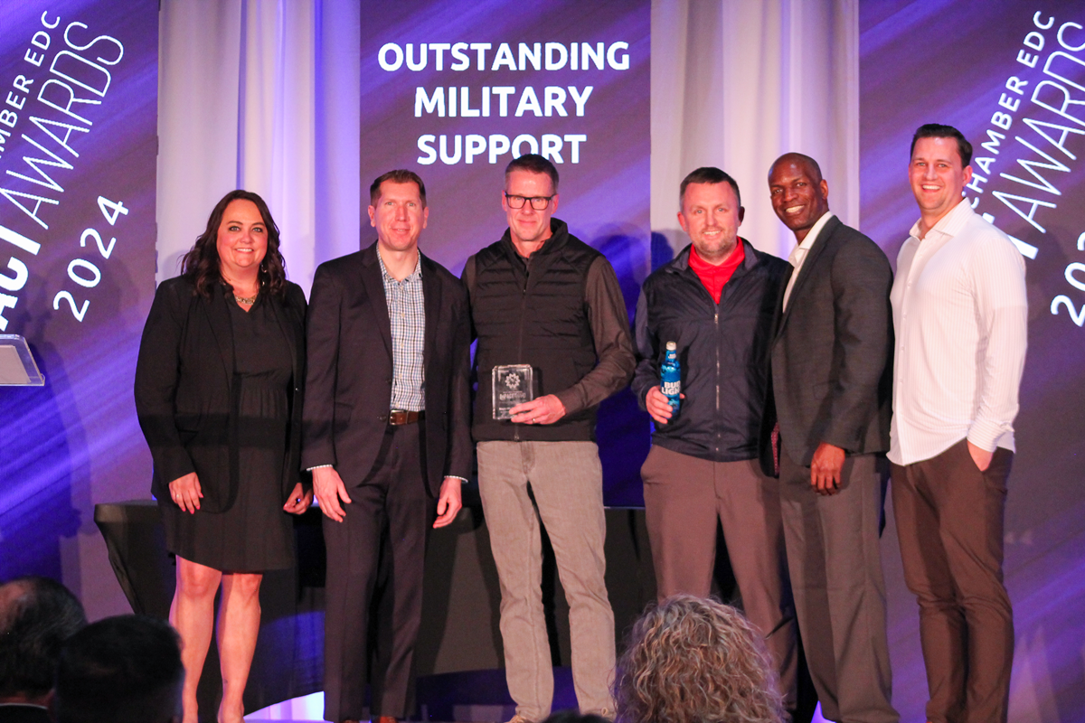 Magic City Beverage, Winner of the Impact Award for Outstanding Military Support