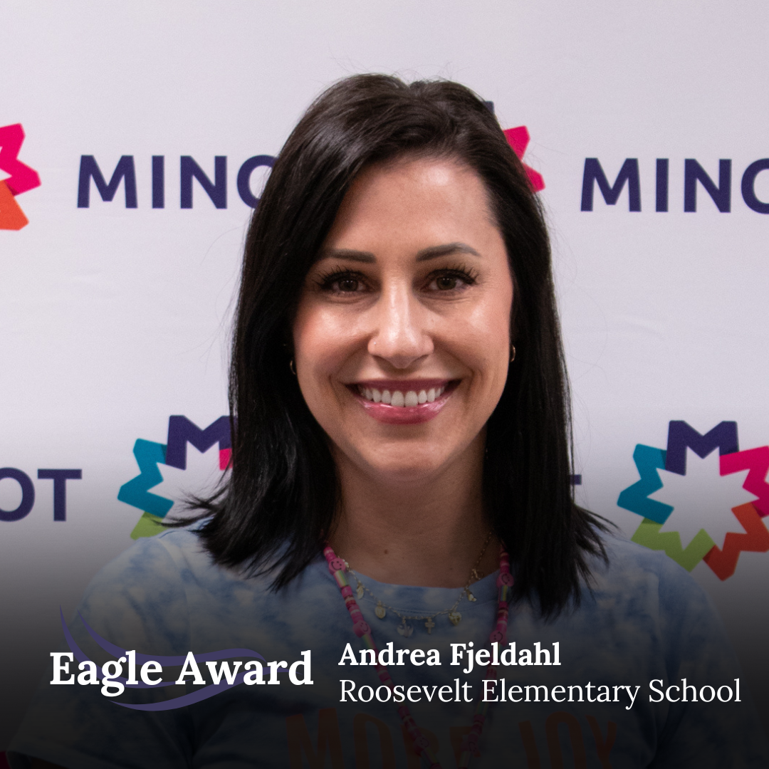 Though her nominator said there were many examples of Andrea exemplifying an outstanding employee, they were especially impressed by her communication skills. When their children are gone or need to be picked up early, she keeps in contact with the parents and “definitely makes it easy being a parent with two kids in an elementary school,” and always has a “kind and sweet” attitude. Awesome work, Andrea!