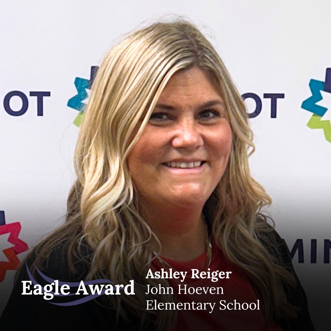 Ashley’s nominator was grateful for her kindness, patience, and teaching abilities as their child made the transition from daycare to kindergarten, expressing that she was “meant to teach children.” After having a difficult time in daycare, they took note of how Ashley “moved at his pace to help him overcome his anxieties and achieve his goals!” Great work, Ashley!