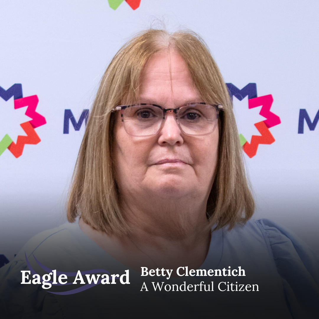 Betty’s nominator listed multiple examples of her amazing work in helping her fellow citizens. The first described how Betty helped them clean the clutter out of their townhouse. Not only did Betty do an amazing job, but she helped create an environment where they can properly walk around their living room without the risk of falling, an issue that they had previously dealt with. Betty’s nominator cited how she even assisted one of their friends. When they fell at their townhouse, Betty ran ½ mile to get to them to find that they had broken bones and are now in rehab for their injuries. Finally, they described how Betty came into her nominator’s house, only to find them unresponsive on their bed. After attempting to rouse them, Betty called 911. Within the hour, Betty’s nominator was rushed into surgery. They’re doing well now, and Betty has continued helping them clean their house and stay on the road to recovery. “I don’t know what I would have done without her. She’s a God send.”
