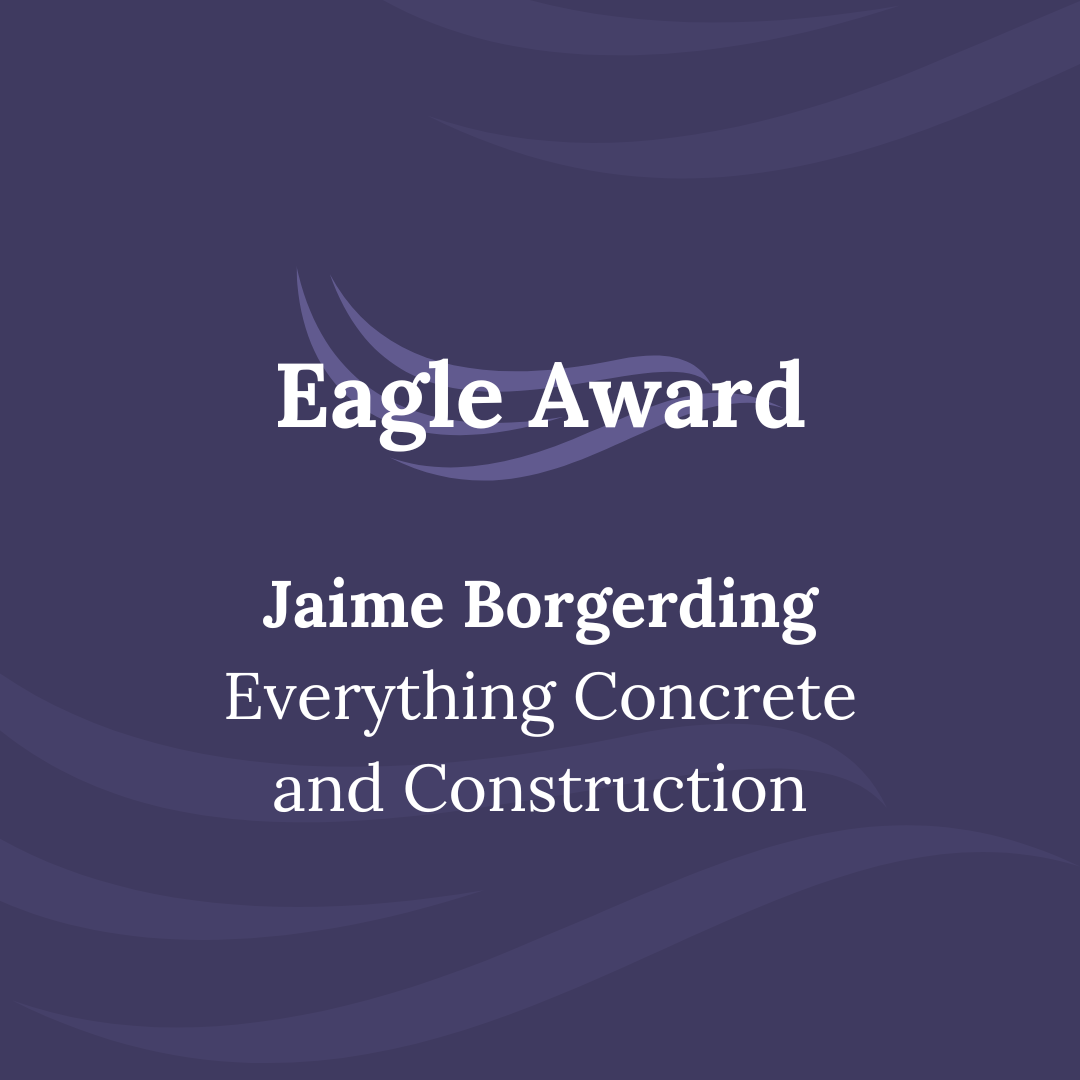 Jaime’s nominator has used his services for many years and said that Jaime has gone above and beyond helping them with different projects when they were going through some rough times personally. From prepping a new lot for a house move, doing all the paperwork, helping their daughter with some severe damage to the ceilings in her house, and now doing a garage addition for them, all the while putting in a lot of time and effort. “He is a very good contractor that values his work and his clients!”  