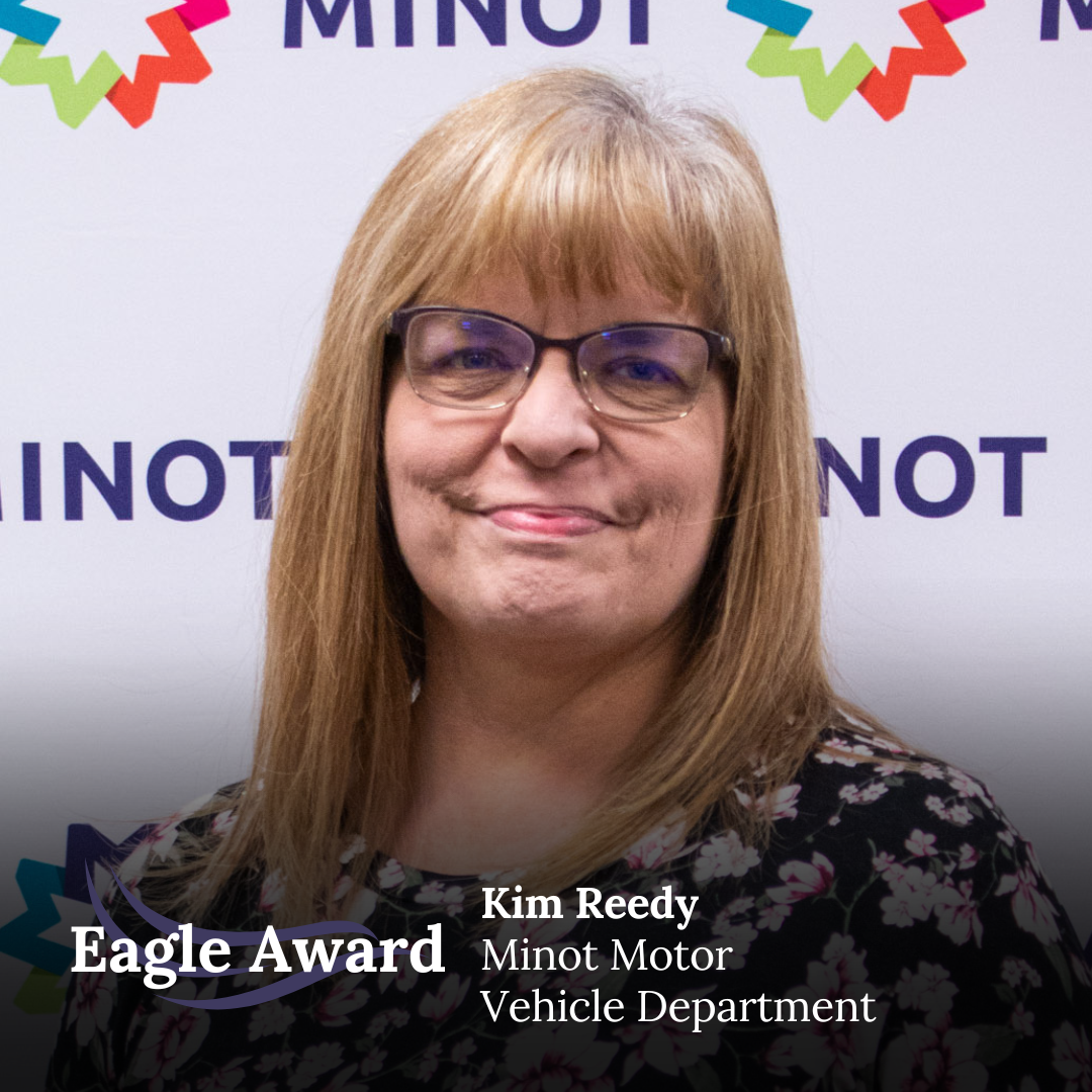 Kim goes above and beyond to help at the DMV according to her nominator. After several frustrating trips and hours of getting nowhere, Kim took the time to help. “She stayed calm, focused, reassured me we would figure it all out together and she truly cared about helping me through every step. She made a complicated and stressful process way easier. She’s a total rockstar!” 