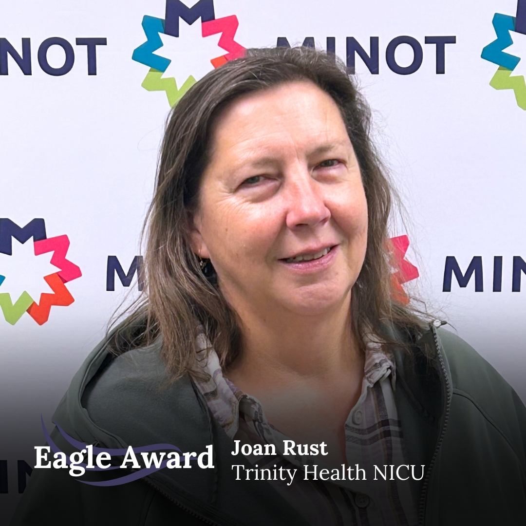 Joan’s nominator recently had a baby that was experiencing some respiratory distress. When Joan walked into the room to help, they knew their baby was in the best hands possible. “She was good at explaining things and walking us through what was going on and the next steps in the process. Trinity Health NICU is lucky to have her and the level of dedication and experience that she brings to her profession.” 
