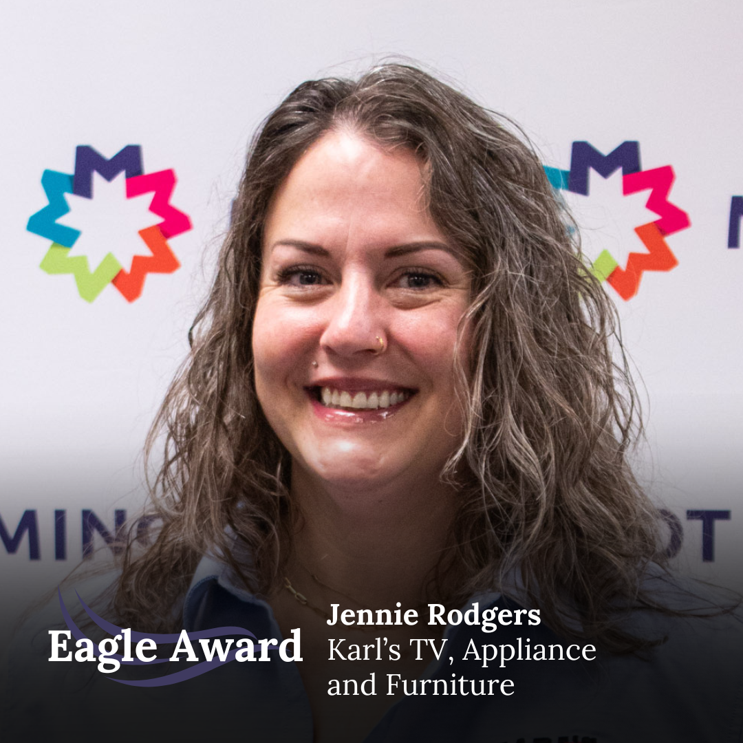 “Jennie goes above and beyond to help her customers.” Her nominator recently purchased a washer and dryer, and the dryer came with a dent and some scratches on the front. “I did not even have to call and say anything before I got home to see for myself, Jennie already put a replacement order in for a new dryer. She always goes out of her way to make the buying experience seamless, and I’m sure her other customers would say the same thing.” 