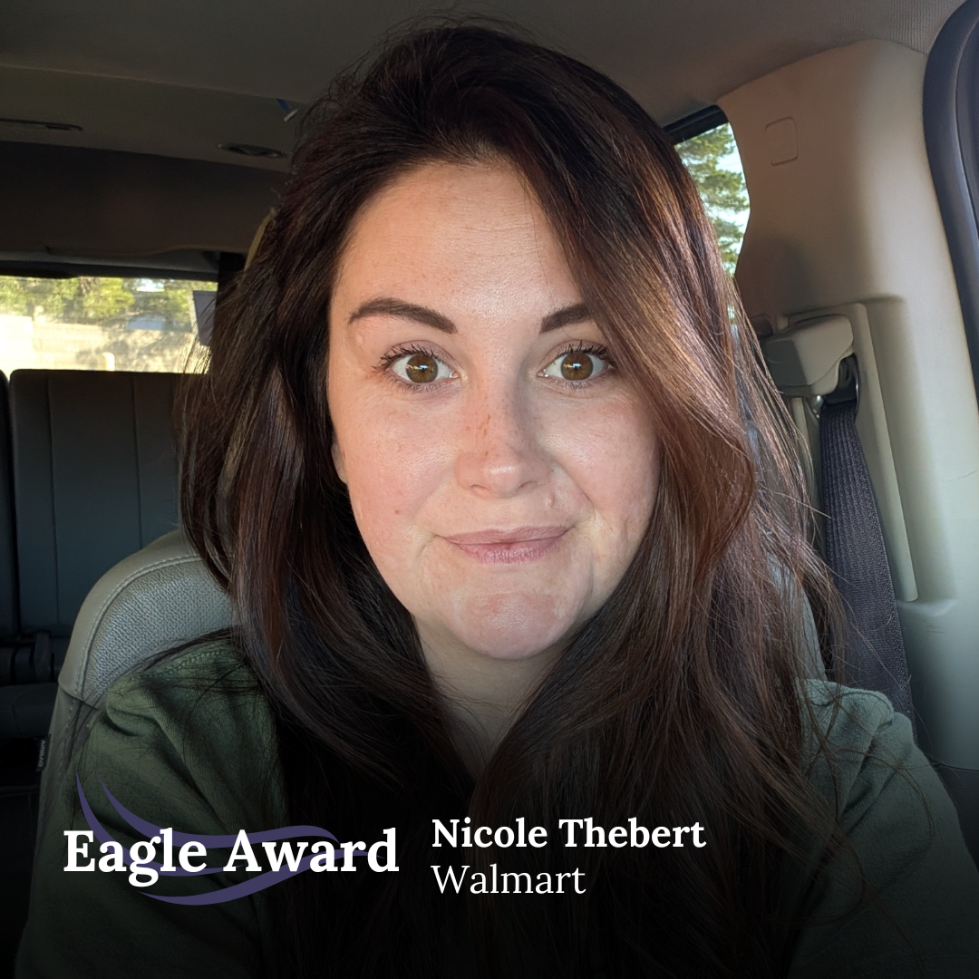 Nichole’s nominator asked for help in finding an item at Walmart. “They were out of the specific item, so she showed me a substitute and offered to check in the warehouse. I then asked about another item, not in her department, and she took me over and helped  me find the second item. I was very impressed with her customer service. Thank you Nichole!” 