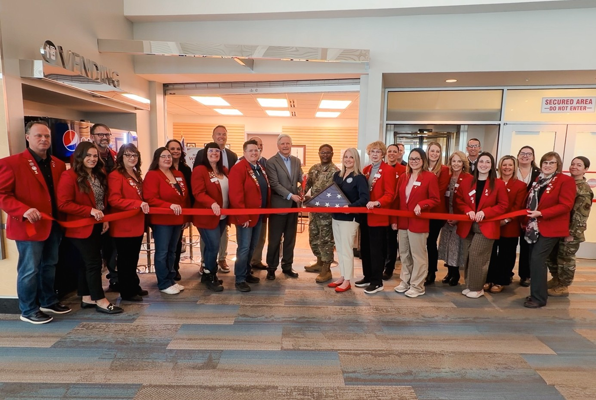 Military Welcome Center at Minot International Airport