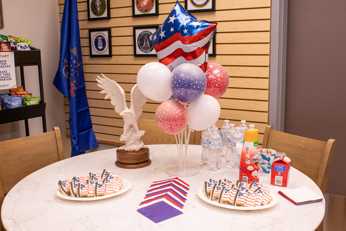 Military Welcome Center at Minot International Airport