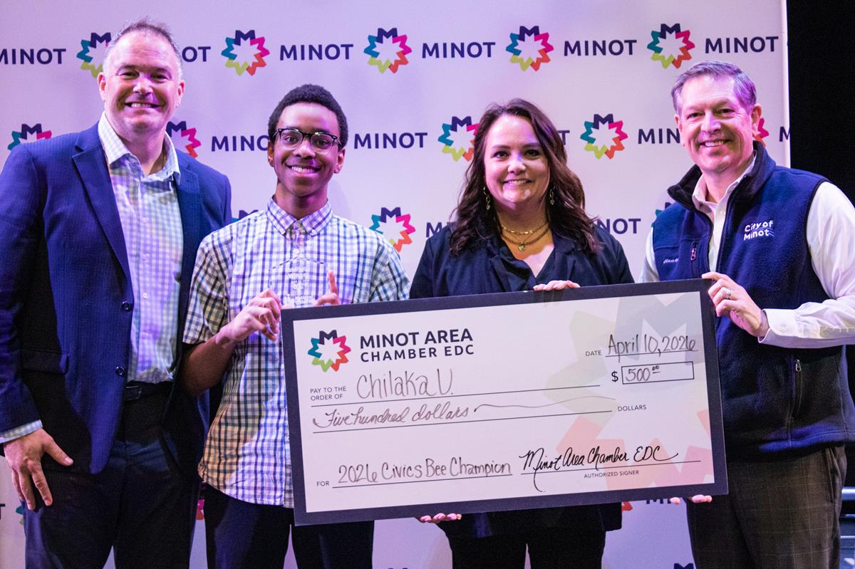 Minot Area Chamber EDC Hosts National Civics Bee® Regional Competition