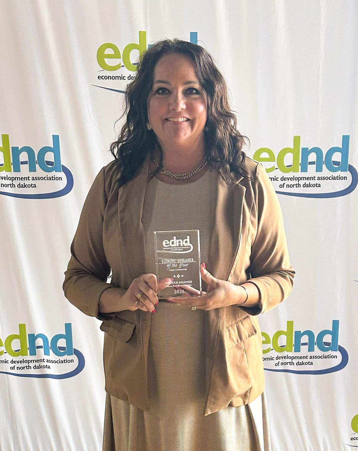 Brekka Kramer Named 2026 Large Community Economic Developer of the Year