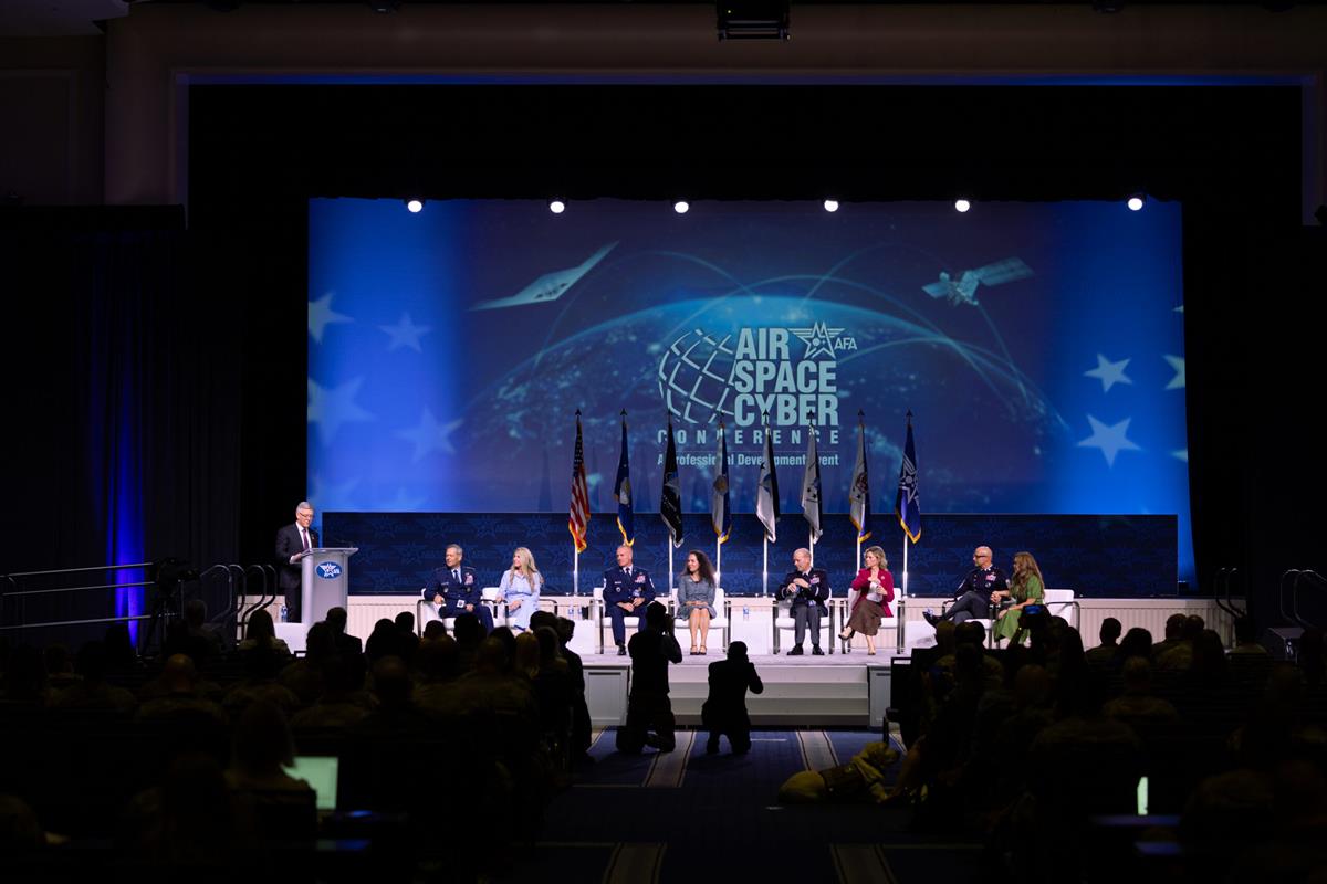 Task Force 21 Joins Military Leaders at Air, Space & Cyber Conference