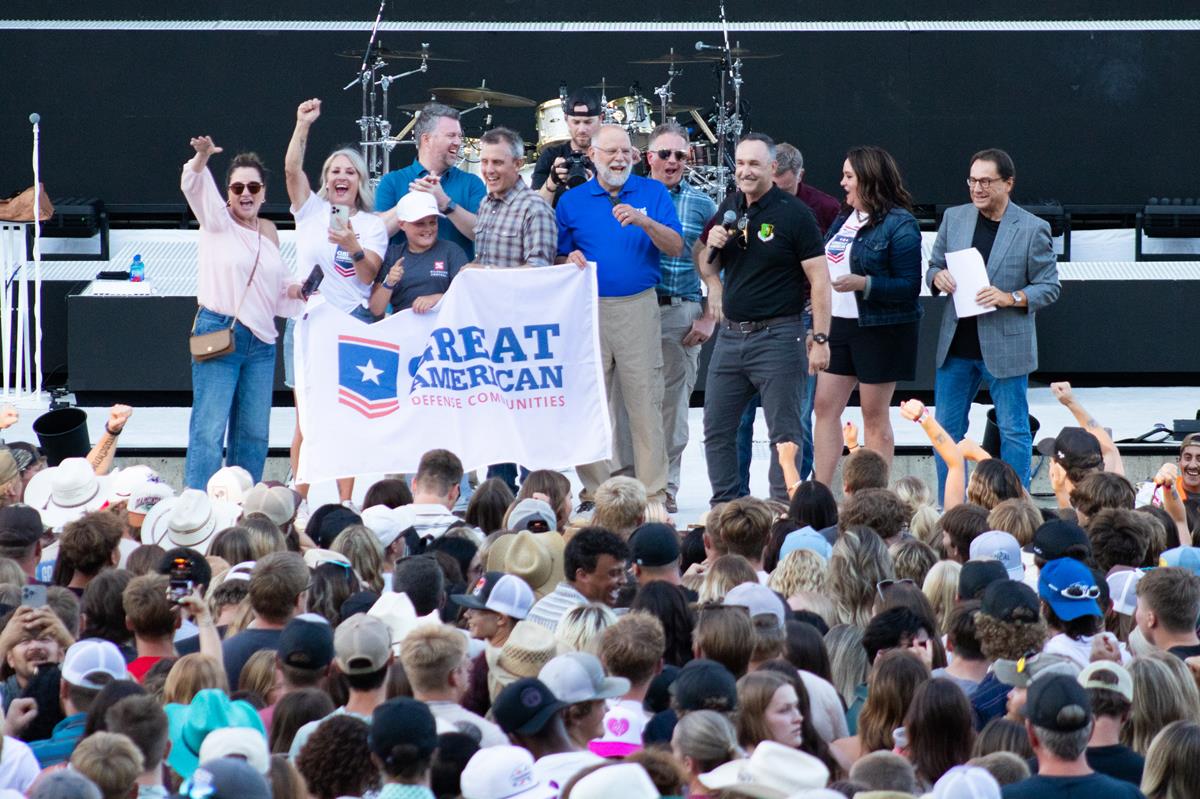 Minot Honored as Great American Defense Community Kicks Off North Dakota State Fair