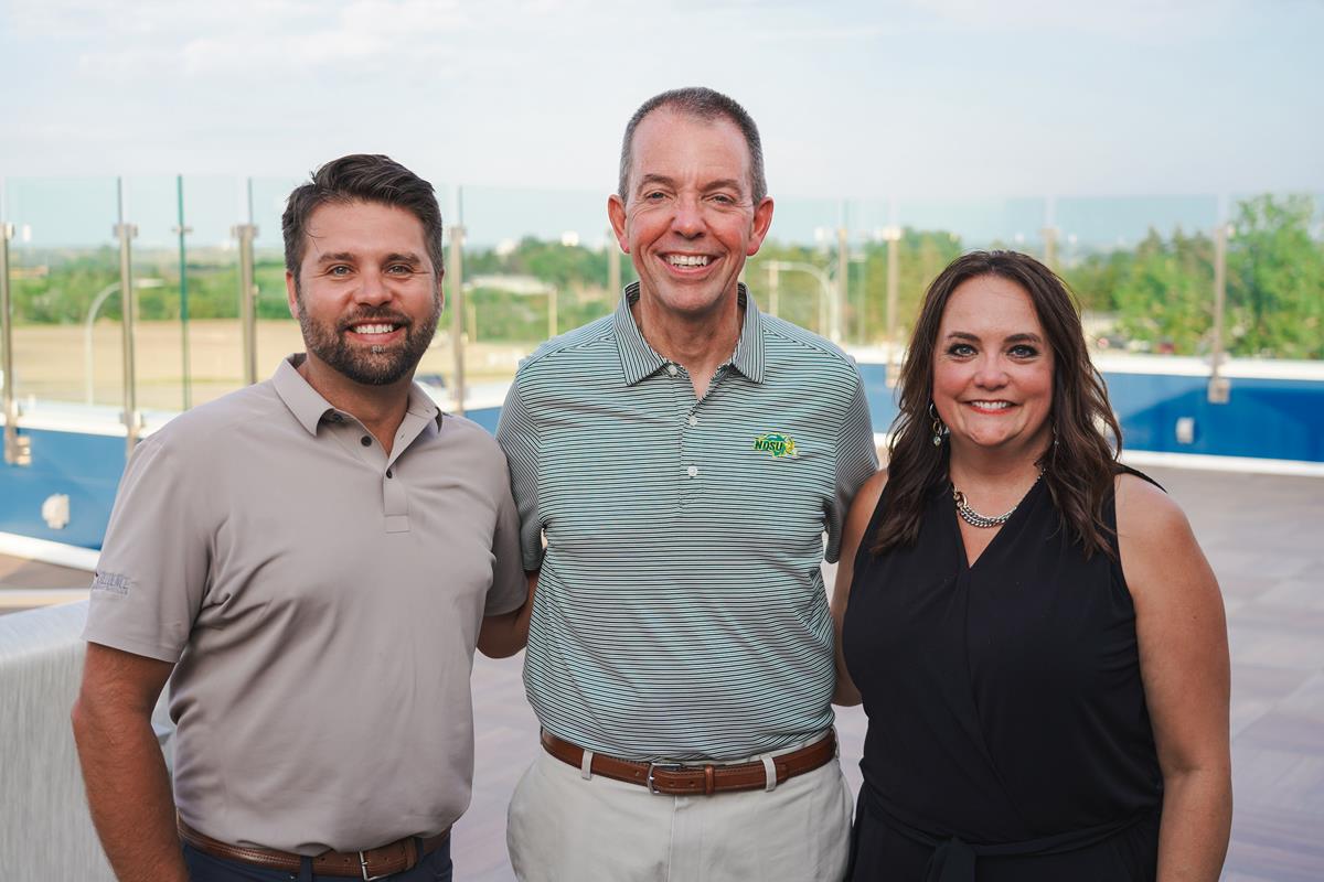 NDSU President Stewart Meets Minot Leaders During Statewide Tour