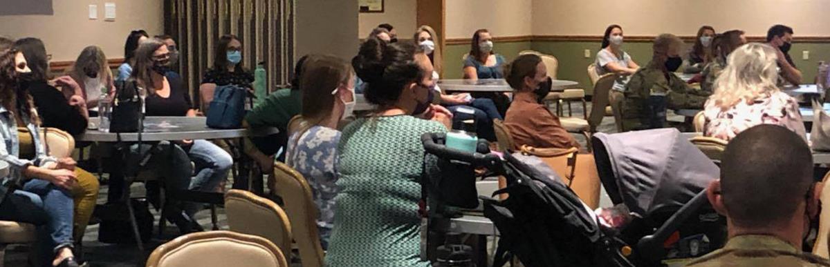 Minot Area Chamber EDC Presents at Minot Air Force Base Spouse Town Hall